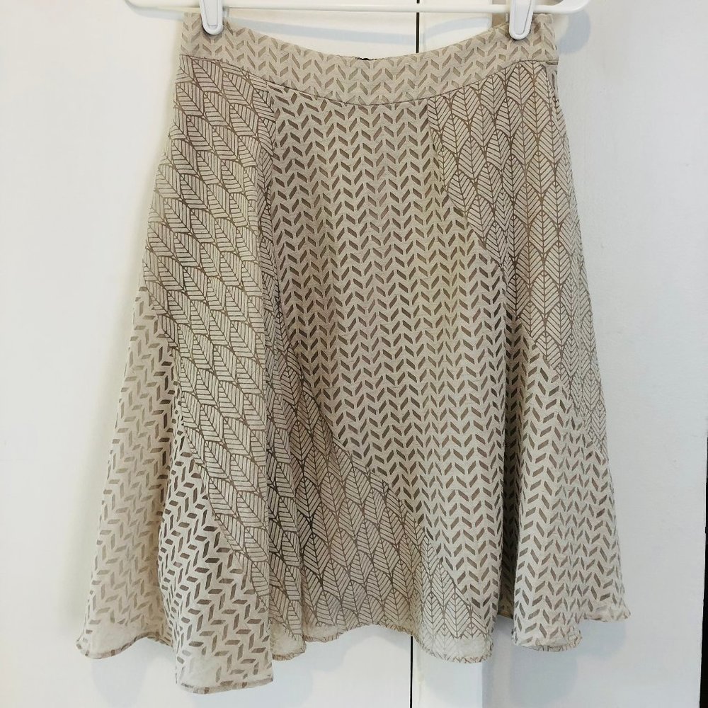 Anthropologie Maeve A-Line Skirt